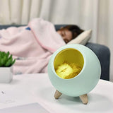 Night Light for Kids, Sleeping Cat Nursery Night Lights with Bluetooth Speaker Battery,Room Decor, USB Rechargeable, Gifts for Kids