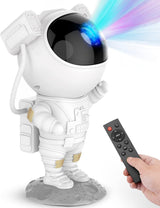 Astronaut Star Projector Galaxy Night Light - Astronaut Space Projector, Starry Nebula Ceiling LED Lamp with Timer and Remote, Kids Room Decor Aesthetic, Gifts for Christmas, Birthdays, Valentine's Day