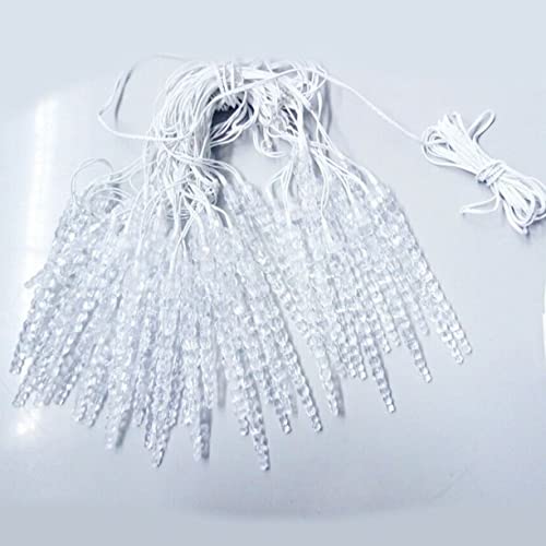 40 LED Icicle Crystal Ice Festive Lights for Indoor/Outdoor (Yellow)
