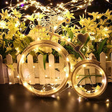 Copper String Led Light 10M 100 LED USB Operated Wire Decorative Fairy Lights - Warm White,Corded electric